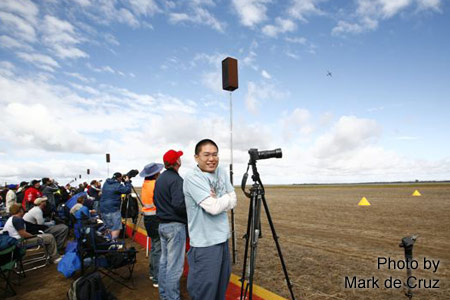 I photographing aircraft at the Avalon Airshow at Avalon Airport. 